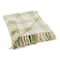 DII® Antique Green Modern Farmhouse Plaid Throw